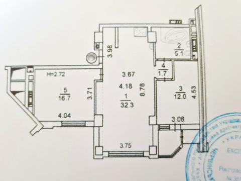 квартира за адресою Дніпровська набережна вул., 26-Г