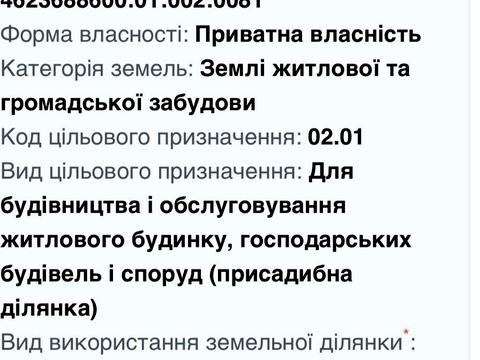 участок по адресу 