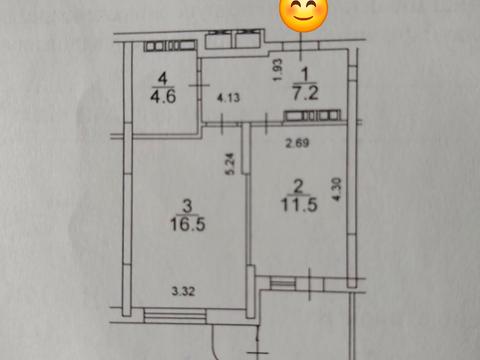 квартира по адресу Кондратюка Юрия ул., 1