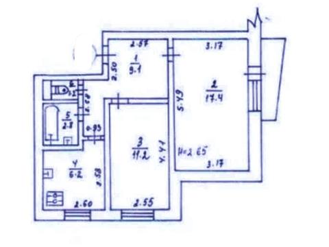 квартира по адресу Великотырновская ул., 36 к2