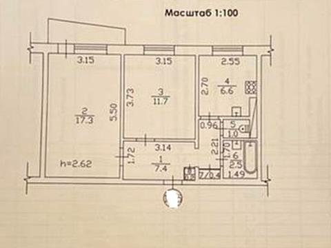 квартира по адресу Юрия Кондратюка ул., 22