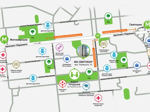 квартира по адресу Львовская ул., 15