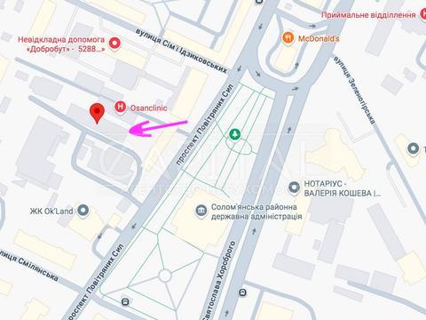 комерційна за адресою Повітряних Сил просп. (Повітрофлотський), 56