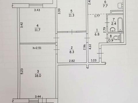 квартира по адресу Оболонский просп., 34
