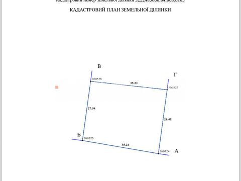 ділянка за адресою Легіт