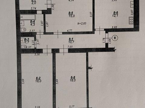 квартира по адресу Вячеслава Черновола ул., 22