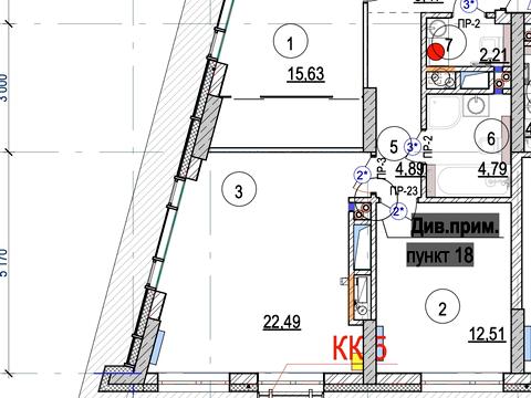 квартира по адресу Академика Заболотного ул., 1-Б