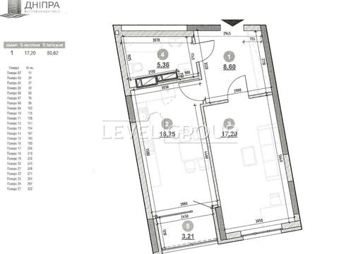 квартира по адресу Днепровская набережная ул., 17-К
