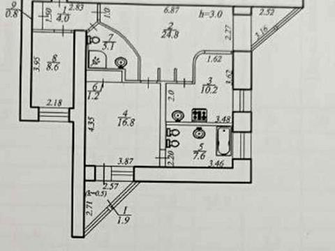 квартира по адресу Запорожское шоссе, 38