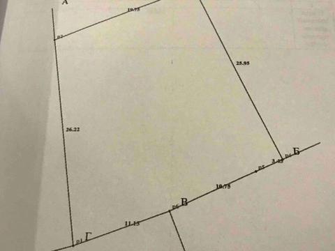 участок по адресу 