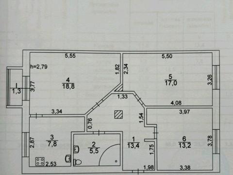 квартира за адресою Повітряних Сил просп. (Повітрофлотський), 50/2