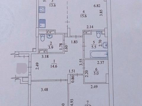 квартира за адресою Героїв Харкова просп. (Московський), 156