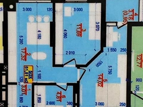 квартира по адресу Национальной Гвардии ул., 3а