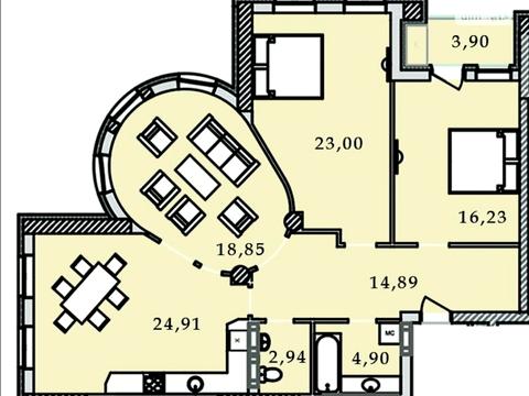 квартира за адресою Космонавтів просп., 49