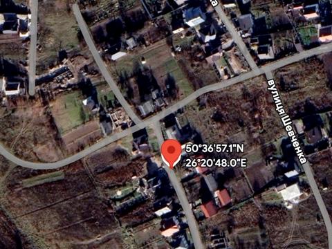 ділянка за адресою с. Городище, Лесі Українки, 37