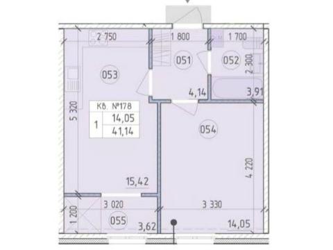 квартира за адресою Михайла Максимовича вул. (Онуфрія Трутенка), 24-В
