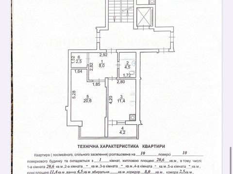 квартира по адресу Стрийская ул., 45-А