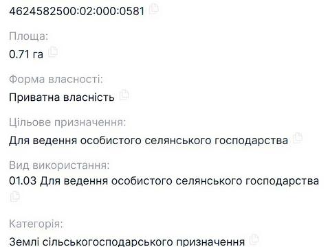 участок по адресу 