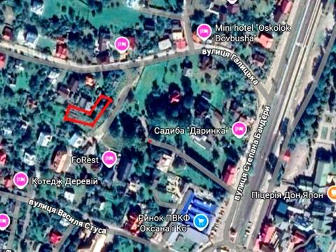 ділянка за адресою Галицька