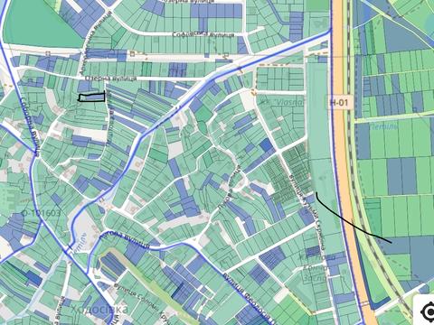 ділянка за адресою Лесі Українки вул.