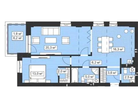 квартира за адресою Морозна вул., 29