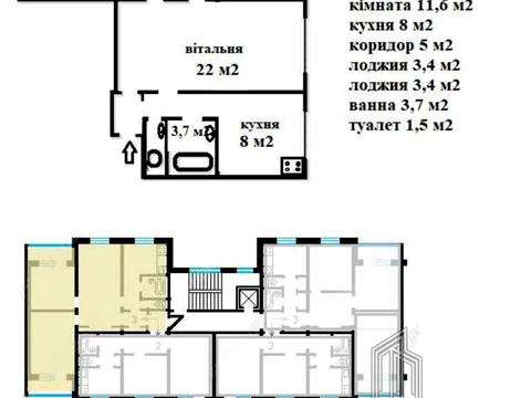 квартира за адресою Приозерна вул., 6-А