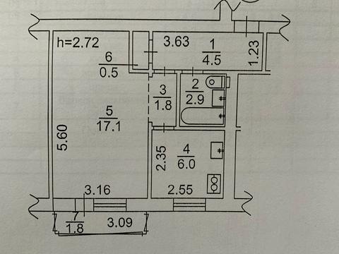 квартира по адресу Уманская ул., 29