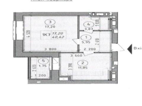 квартира по адресу Шолуденко, 24