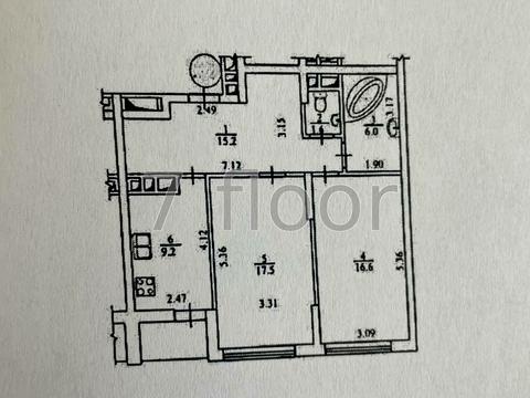 квартира по адресу Ованеса Туманяна ул., 3