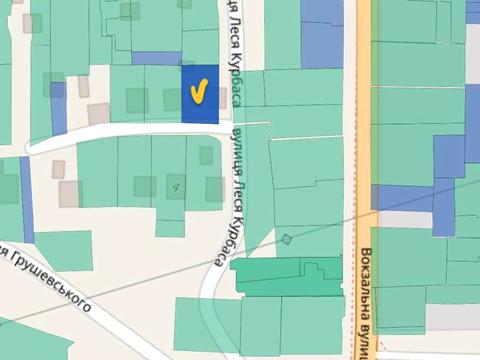 ділянка за адресою Л. Курбаса