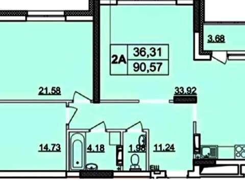 квартира по адресу Бориса Гмыри ул., 22