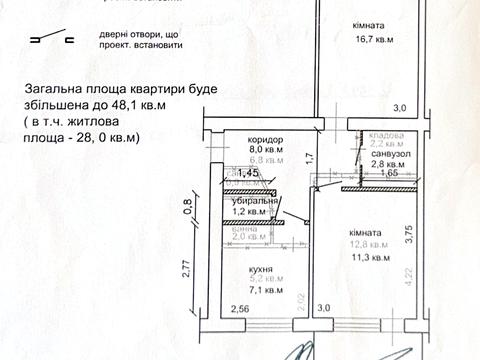 квартира за адресою Героїв-Рятувальників вул., 11 к1