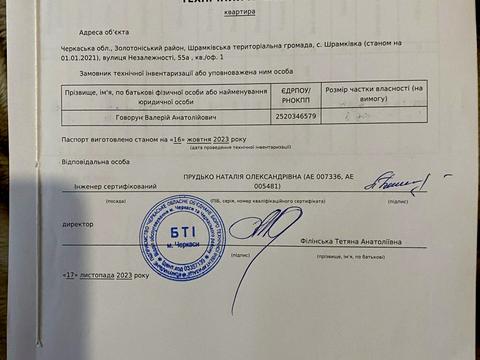будинок за адресою смт. Шрамківка, Незалежності, 1