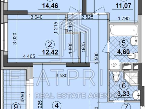 квартира по адресу Днепровская набережная ул., 18-Б