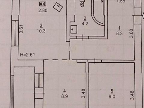 квартира по адресу Леси Украинки ул., 74-В