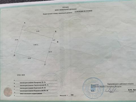 ділянка за адресою Озерна, 20