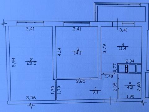 квартира по адресу Канатная ул., 122-Б