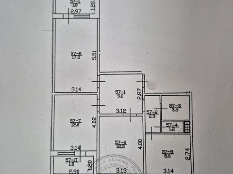 квартира за адресою Курсанта Єськова вул., 14-А