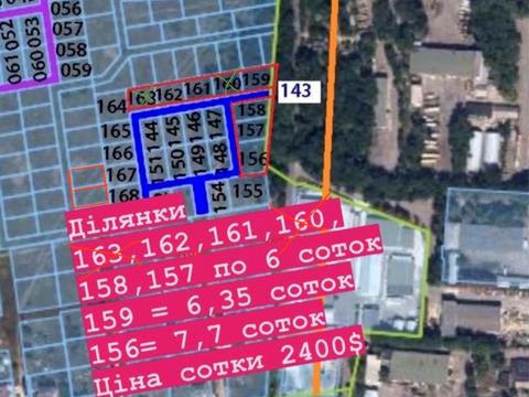ділянка за адресою Богдана Хмельницького просп. (Героїв Сталінграда), 118-Д