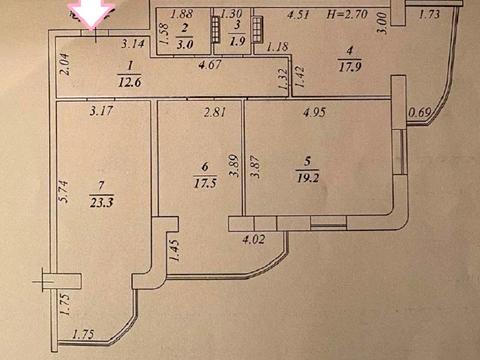 квартира по адресу Марсельская ул., 46/3