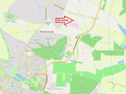 ділянка за адресою с. Лісові Гринівці, Центральна вул.