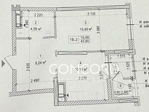 квартира по адресу Приладный пер., 10-В