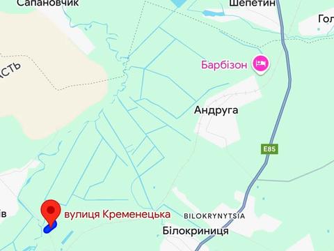 ділянка за адресою Кременецька вул.