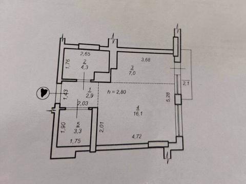 квартира по адресу Евгения Коновальца ул., 37-А