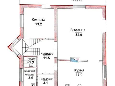 будинок за адресою с. Гнідин, салютна