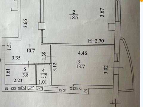 квартира по адресу Качанівська ул., 17