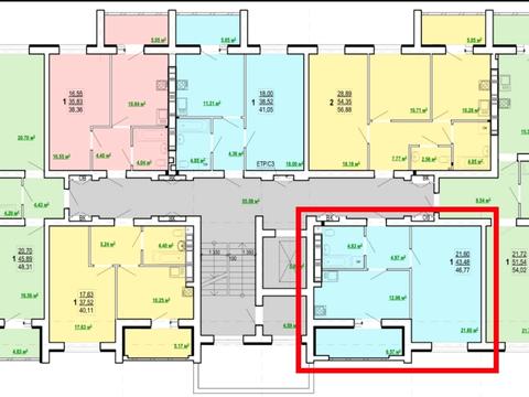 квартира по адресу Победы просп., 86