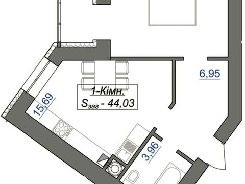 квартира за адресою Василя Симоненка вул., 23