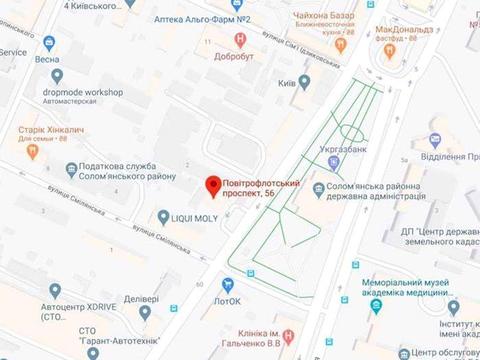 квартира по адресу Воздухофлотский просп. (Повітрофлотський), 56-Б