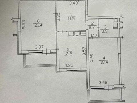 квартира за адресою Ованеса Туманяна вул., 15-А